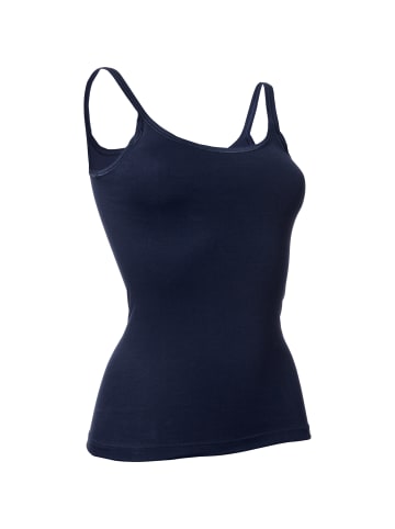 Con-ta Baumwolle, Feinripp Unterhemd 2er-Pack in marine