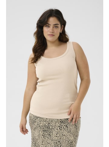 KAFFE curve Jerseytop KCcarina Tight fit in Feather Gray