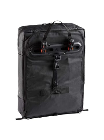 Vaude Cyclist Pack Waxed 23 - Hinterradtasche Rucksack 17L 44 cm (black) in schwarz