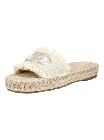 Liu Jo Pantoletten in Beige/Gold