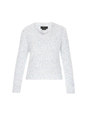 faina Sweater in white multicolor