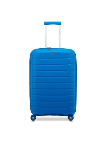 Roncato B-Flying 4 Rollen Kofferset 2-teilig mit Dehnfalte blue