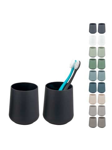 eluno eluno Becher Set TESERO 2tlg. mit Soft-Touch Oberfläche, aus Kunststoff
