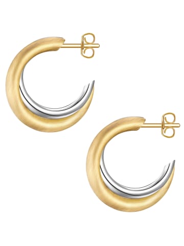 Yokoamii Ohrringe aus Messing in silber/gelbgold