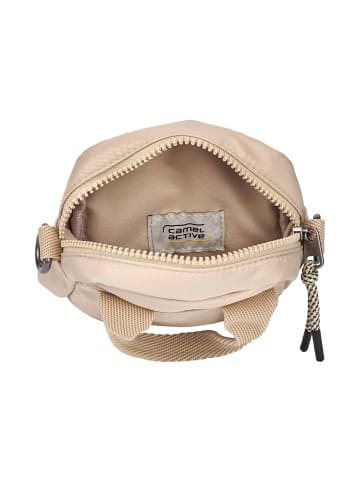 Camel Active AURUM Handytasche mit verstellbarer Schulterriemen in Beige