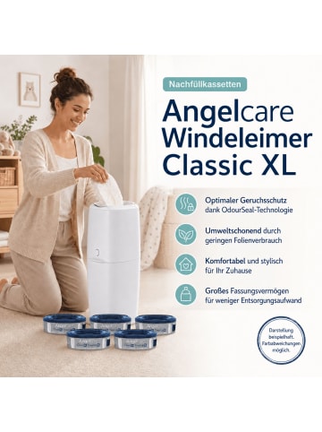 Kinderhaus Blaubär Angelcare TOP Windeleimer Classic XL mit Nachfüllkassette