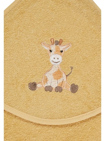 Sterntaler Kapuzenbadetuch 80x80 cm GIRAFFE Kaya in ocker