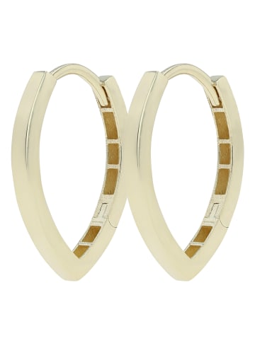 Adeliás Damen 333 Gelbgold Ohrringe Creolen in gold