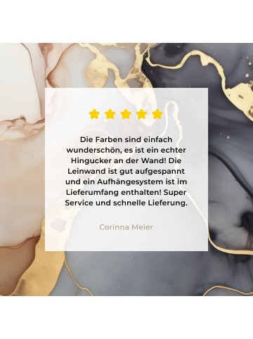 MuchoWow Leinwand bilder Abstrakte Formen (BxH)