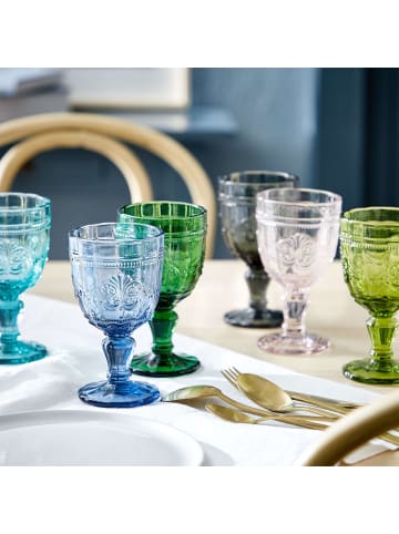 Butlers Weinglas VICTORIAN 6er-Set in Hellrosa
