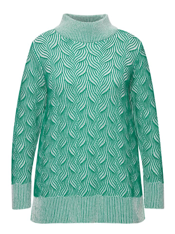 Ulla Popken Pullover in smaragd grün