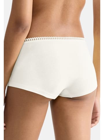 Sloggi Short Slip GO Crush in Schwarz / creme