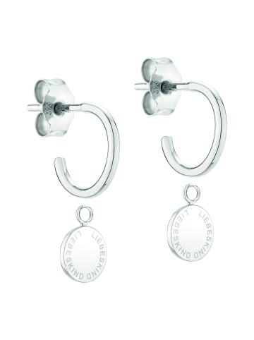 LIEBESKIND BERLIN Creolen Gold Collection in rhodiniert