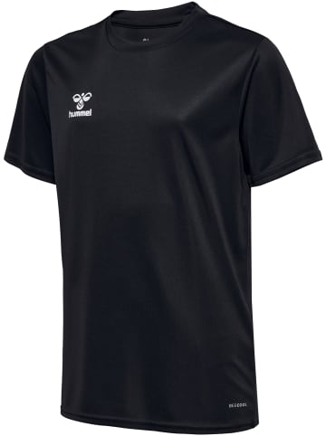 Hummel T-Shirt Hmlessential Kinder in BLACK