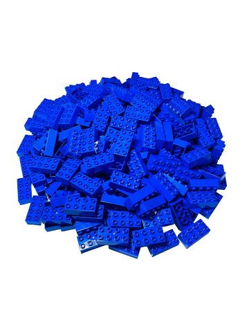 LEGO DUPLO® 2x4 Bausteine Blau 3011 - ab 18 Monaten in blue