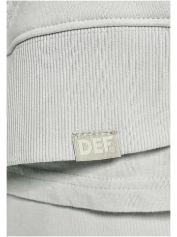 DEF Hoodie "Hoody" in Grau