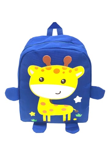 ANELY Süßer Rucksack mit Tieren Kinder Kita Ranzen Modern in Blau-2