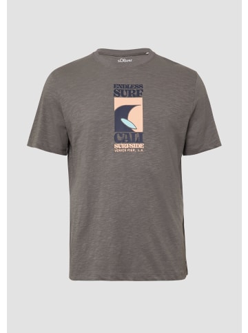 s.Oliver T-Shirt in 94D1_grau meliert
