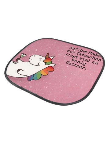 Mr. & Mrs. Panda Hitzeschutz Auto Einhorn Blümchentail Design mit Sp... in Weiß