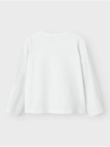 name it 2er-Set Longsleve Jersey Langarmshirt Design Gelprint in Weiß-2