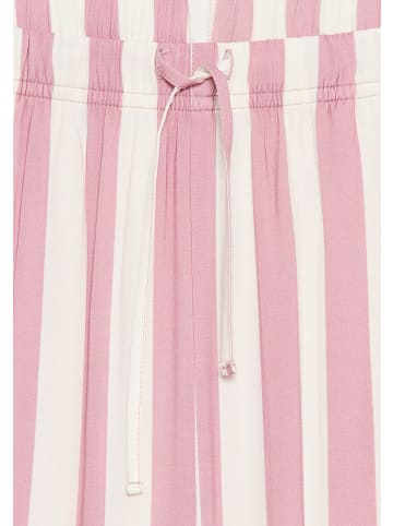 s.Oliver Pyjamahose in rosa gestreift