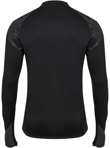 Hummel Halbreißverschluss Sweatshirt Daumenlöcher Hmlblaze26 Herren in BLACK