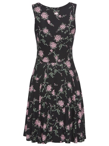 Laura Scott Sommerkleid in schwarz-geblümt
