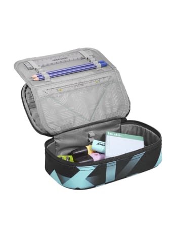 Coocazoo Schlampermäppchen, Reißverschluss in Laser Lights