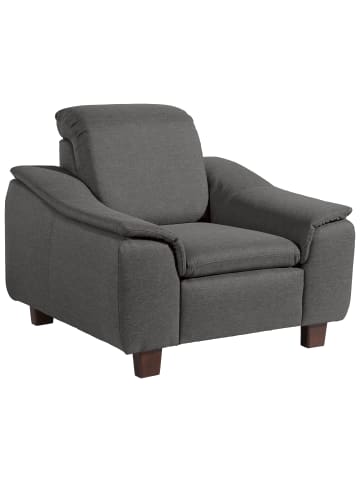 58 aufm Kessel POLSTERSESSEL Kaylil Flachgewebe anthrazit