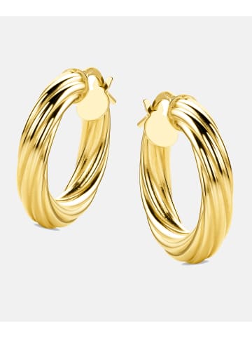 Diamant L'éternel Ohrringe aus 585 Gelbgold