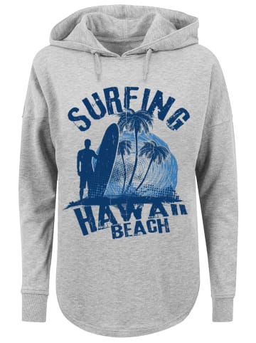 F4NT4STIC Oversized Hoodie Hawaii Surf Beach Summer in grau