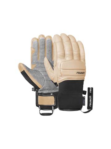 Reusch Premium-Winterhandschuhe Alpine Heritage in 9002 tan / black