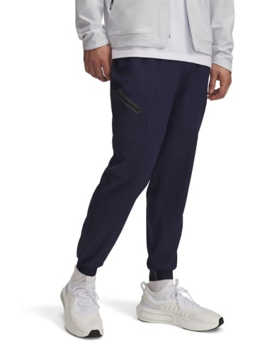 Under Armour Sweat Pant "Unstoppable Woven Jogger" in Blau