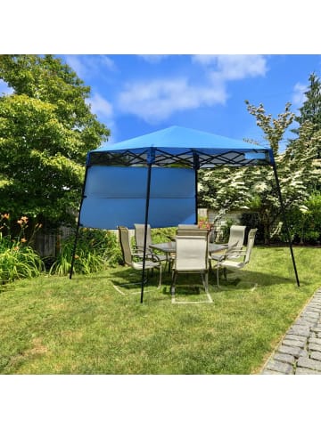 COSTWAY Pavillon 2x2 m Faltpavillon in Blau