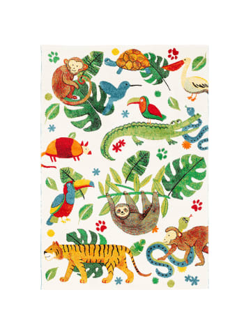 Pergamon Kinderteppich Maui Kids Urwald in bunt