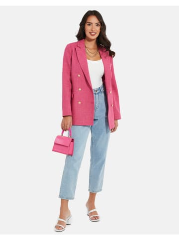 Threadbare Blazer THB Chance Boucle in pink