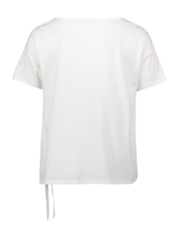 Betty Barclay Blusenshirt mit Schleifenknoten in Patch Cream/Blue