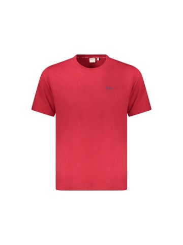 Pepe Jeans Rotes Baumwoll-T-Shirt