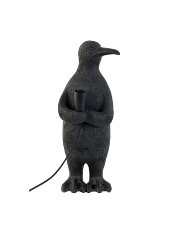 Light & Living Tischleuchte Penguin - Schwarz - 21x17x41cm