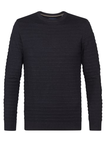 Petrol Industries Strickpullover mit Struktur Thornewood in Schwarz
