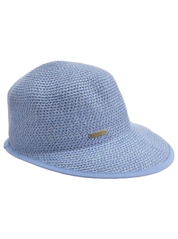 Seeberger Strohhut in blau
