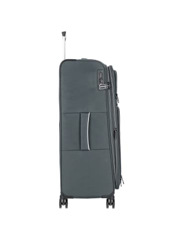 D&N Travel Line 9204 4 Rollen Trolley L 76 cm in grau