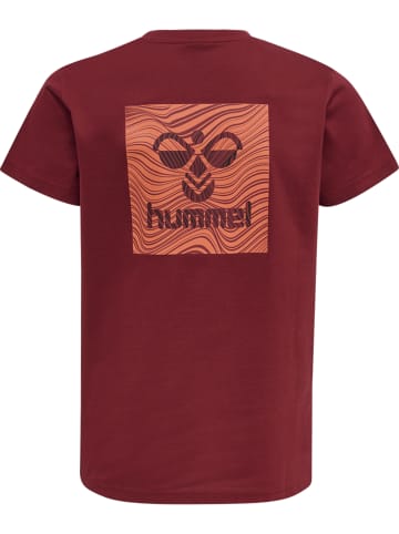 Hummel Hummel T-Shirt S/S Hmloffgrid Multisport Kinder in RHUBARB/NASTURTIUM