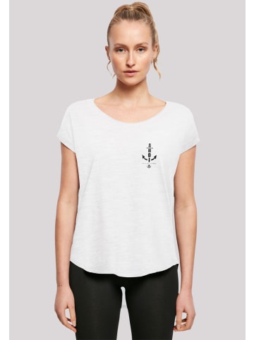 F4NT4STIC Long Cut T-Shirt Ahoi Anker Knut & Jan Hamburg in weiß