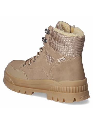 rieker Schnürstiefeletten in beige
