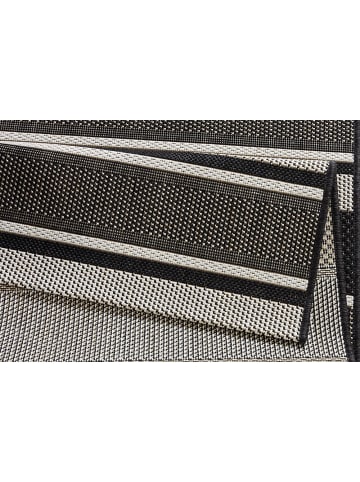 NORTHRUGS In- & Outdoorteppich Strap schwarz