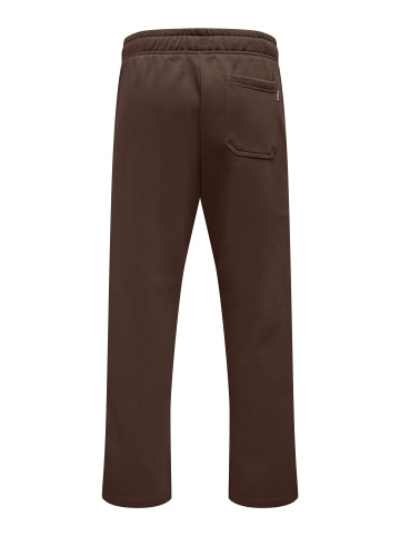 ONLY & SONS Jogginghose in Coffee Bean 1