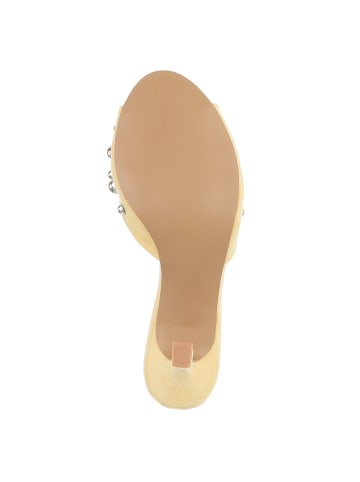 Ital-Design High-Heel Sandalette in Gelb