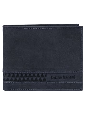 Bruno Banani Geldbörse echt Leder in blau
