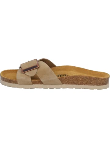 Palado Pantoletten Tinos Premium Leather in Beige
